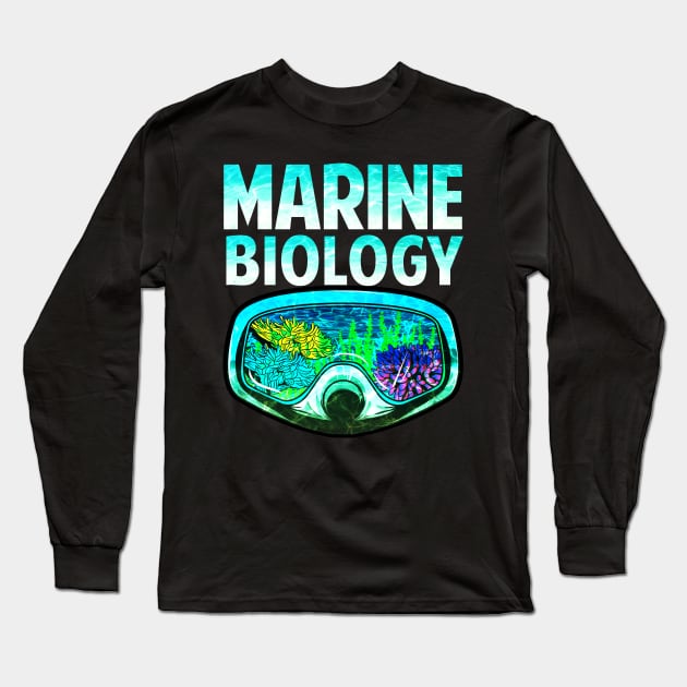 Awesome Marine Biology Underwater Biologist Long Sleeve T-Shirt by theperfectpresents